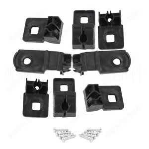 Kit de Soporte para Faro Delantero de Volkswagen Crafter 2E0 998 225 2E0 998 226 ABS, Lado Izquierdo y Derecho, con Tornillos - Product Image 1