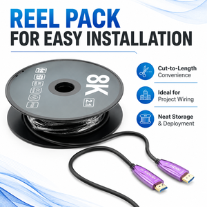 <span class=keywords><strong>สาย</strong></span> HDMI 2.1 AOC ความเร็วสูงพิเศษ 48Gbps รองรับ EARC HDR <span class=keywords><strong>10</strong></span> สำหรับส่งสัญญาณภาพและเสียง ระยะ 20 เมตร จากผู้ผลิตโดยตรง ขายส่งจำนวนมาก - Product Image 2