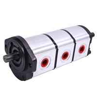 Pompe hydraulique à triple engrenage 6668698, pompe principale pour mini-excavatrice 325 328 331 334, garantie de 6 mois