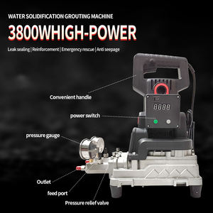 圧力トンネル亀裂射出グラウト混合機セメントモルタル二重成分射出グラウト混合機 - Product Image 4