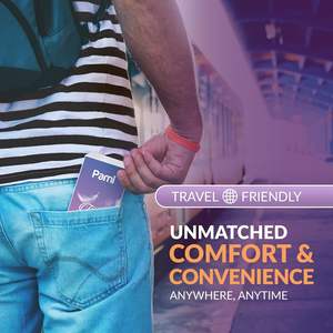 Pañuelos de Bolsillo Ultra Suaves de 3 Capas PAMI, Paquetes Pequeños para Cartera, Toallitas Faciales Fuertes y Absorbentes (Paquete de 8, 10 Unidades) - Product Image 5