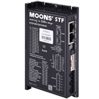MOONS Modbus TCP Ethernet 2 fases 24V 5A controlador de Motor paso a paso Fieldbus STF05-D ESCL