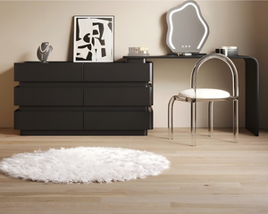 China Best Sell Mirrored <strong>Make</strong> <strong>up</strong> <strong>Vanity</strong> Table Modern Dressing Table Set With Stool for Bedroom <strong>Vanity</strong> Table, Large Capacity - Product Image 3
