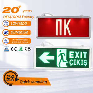 TUOMING Exit Sign <b>Light</b> <b>Home</b> Use Portable <b>Rechargeable</b> <b>LED</b> Emergency <b>Lights</b> 2 Hours Emergency IP20 Rated Indoor Use - Product Image 1
