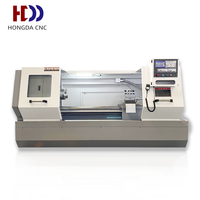 Tour à métaux CNC à lit plat HONGDA Chine, machine suisse de bureau, tour CNC CK6136 CK6140 CK6150