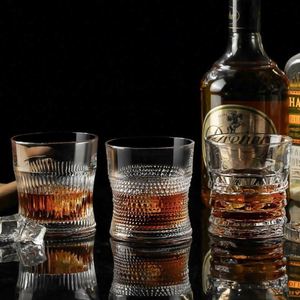 ชุดบาร์และค็อกเทลสไตล์คริสตัลแท้สไตล์ญี่ปุ่น-แก้ววิสกี้และเบียร์คลาสสิกสำหรับบ้านโรงแรมและประสบการณ์กูร์เมต์ - Product Image 2