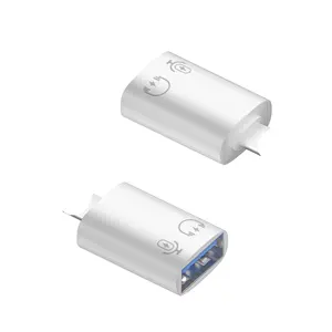 Pour 8Pin vers USB C OTG adaptateur USB pour iPhone 14 iPad 8Pin mâle vers USB 3.0 Type C 3.1 femelle convertisseur de charge rapide