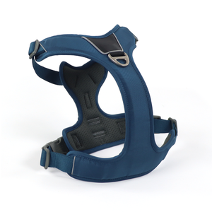 Arnés de Alta Resistencia para Perros de Oxford, Reflectante y a Prueba de Explosiones en Azul Oscuro, con Diseño de Seguridad y Asa para Perros Pequeños y Medianos - Product Image 3