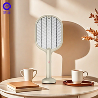 JZ 2-en-1 rechargeable Bug Zapper grande page Web avec 2 modèles pour lampe anti-moustiques et source d'alimentation électrique pour tapette à moustiques