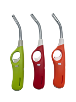 Briquet de camping américain électronique en plastique avec logo personnalisé OEM