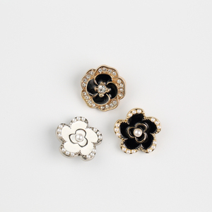 Vòng Hình Dạng Khác Nhau May Nguồn Cung Cấp Vải Kim Loại Bao Phủ Logo Nút Cho Ăn Mặc Kim Loại Áo Sơ Mi Nút Kẽm Hợp Kim Mạ Flatback - Product Image 4