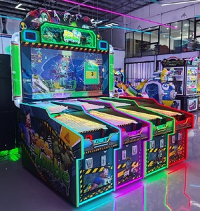 Thiết bị giải trí Arcade mới Zombie chạy trò chơi bóng lăn đồng xu hoạt động 4 người chơi ném bóng ticker đổi thưởng Máy trò chơi - Product Image 6