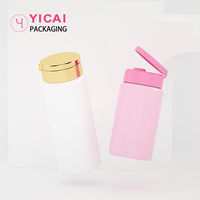 Flacon en plastique cosmétique 30g 50g 1oz HDPE, distributeur de poudre de talc pour bébé, mini flacon portable pour poudre de protéines, emballage