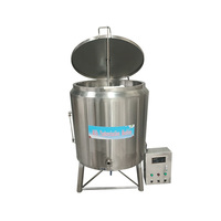 30l, 50l, 75l, 100l, acier inoxydable, lait et jus, pasteuriseur, chocolat, réservoir de maintien, mélangeur liquide