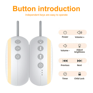 Máquina <span class=keywords><strong>de</strong></span> Sonido Portátil <span class=keywords><strong>para</strong></span> Bebés, Ruido Blanco, Sonido <span class=keywords><strong>de</strong></span> <span class=keywords><strong>Lluvia</strong></span> con Luz, Volumen Ajustable, Recargable, Ayuda <span class=keywords><strong>para</strong></span> <span class=keywords><strong>Dormir</strong></span> - Product Image 6