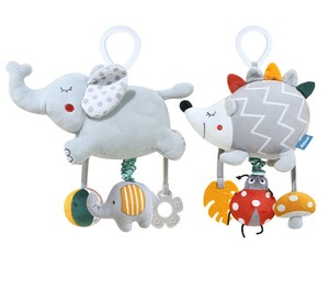 Juguete Musical para Bebés al por Mayor: Lindo Elefante y Erizo con Campanas, Mordedor Colgante para Carriolas, Asientos de Coche y Cunas - Product Image 3