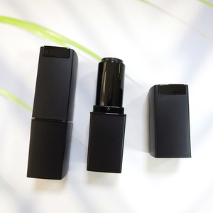 Tube de Rouge à Lèvres Carré Personnalisé en Gros, Contenant Cosmétique en Plastique ABS, Tube Vide pour Baume à Lèvres avec Joint Plat Supérieur, Emballage de Tube de Rouge à Lèvres - Product Image 3
