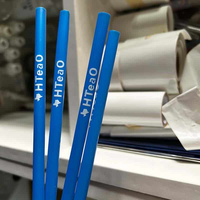 Nouvelle imprimante à tampon à grande vitesse entièrement automatique avec tunnel de séchage intégré pour pailles biodégradables en PLA, stylos, emballages cosmétiques