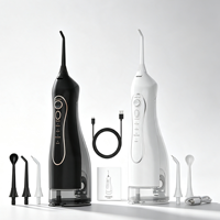 Hydropulseur buccal portable rechargeable Eisler F5 OEM USB, 4 niveaux de pression, IPX7, pour l'hygiène dentaire