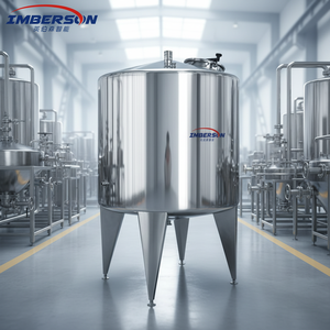 Réservoir d'eau vertical en acier inoxydable Imberson Industrial de 10000 L pour <span class=keywords><strong>le</strong></span> stockage de produits chimiques, la lutte contre les incendies, l'utilisation d'eau de pluie, pression de 5000 MPa - Product Image 2
