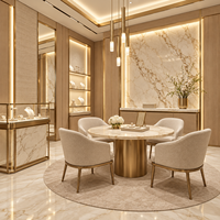 Conception et mobilier d'exposition sur mesure pour bijouterie : solution tout-en-un, comptoir à bijoux personnalisé