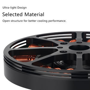 มอเตอร์ไร้แปรงถ่านกันน้ำ AM7206สำหรับโดรน DIY 115KV 230KV แบบ FPV ตัวเลือกคู่ KV แรงบิดสูง23-24นิ้วการใช้งานระยะไกล - Product Image 5