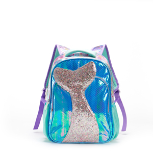 Mochila De Lentejuelas Reversibles YoungRich - Brillo De Sirena, 45x35 Cm, Ideal Para Fiestas Y Viajes