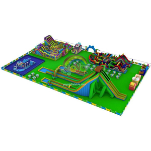 Parc d'attractions gonflable commercial en PVC de 0,55 mm, intérieur/extérieur, personnalisable, avec kit de réparation inclus, pour événements - Product Image 3