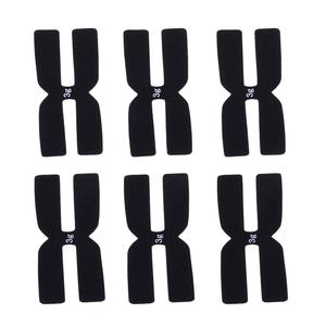 Set di 6 racchetta da Tennis bilancia ciabatte a forma di H accessori in Silicone nero - Product Image 5