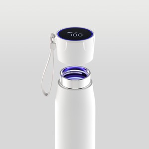 Botella de Agua Inteligente con Control por Aplicación, Botella de Agua UV de Acero Inoxidable Aislada, Pantalla de Temperatura, <span class=keywords><strong>Recordatorio</strong></span> de Hidratación - Product Image 4