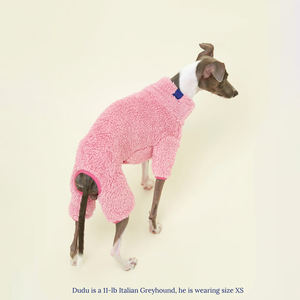 Qiquペット用品カスタム新しいデザイナーウィンターフリースOnesie小型中型大型犬用あらゆる品種犬ジャンパー子犬アパレル - Product Image 6