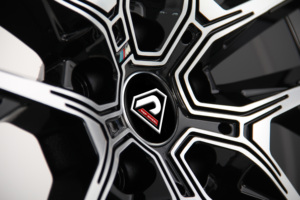 Jantes en alliage à face usinée noire multi-rayons Wheelshome 7115 pour jantes en alliage <span class=keywords><strong>BMW</strong></span> Série 1 <span class=keywords><strong>X1</strong></span> - Product Image 3