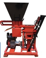 Machine manuelle de fabrication de briques en terre cuite emboîtables WT2-25, facile à utiliser, pour la production de briques solides emboîtables en terre cuite, fabriquée en Chine