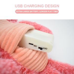 Petdom USB elektrikli atlama kedi oyuncak karides hareketli simülasyon istakoz elektronik peluş oyuncaklar için Pet köpek kedi dolması hayvan oyuncak - Product Image 5