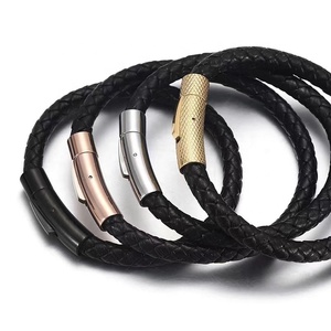 Fermoirs à baïonnette VEROMCA <span class=keywords><strong>pour</strong></span> bijoux, finition polie, <span class=keywords><strong>pour</strong></span> bracelets en cuir, fermoir magnétique <span class=keywords><strong>pour</strong></span> la fabrication de bijoux, fermoir de <span class=keywords><strong>bracelet</strong></span> en acier inoxydable - Product Image 2