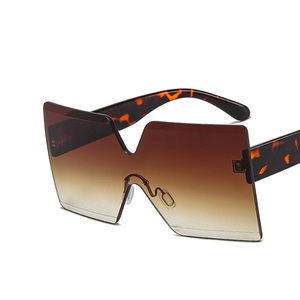 New Frameless Integrated <b>Sunglasses</b> Fashionable Outdoor Uv Resistant Lenses <b>Sunglasses</b> - Product Image 4