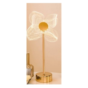 Hoa Mới Trang Trí Bảng Phòng Ngủ Phong Cách In Cô Gái Chủ Đầu Giường Nhỏ Đêm Kim Loại Sáng Tạo Ánh Sáng Sang Trọng Đèn - Product Image 6