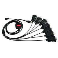 Nuevo Cable OEM Utech 2026 de 7 Puertos Serie RS232 DB9M con FTDI