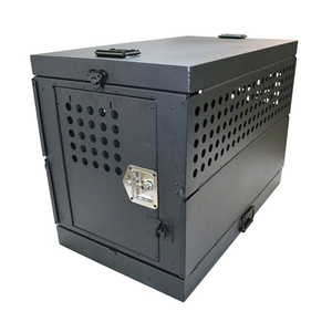 Collapsible K9 Dog Crate Box Large Single Folding XL Cages for Dogs "car Travel Accessories " 304 Stainless Steel T Lock