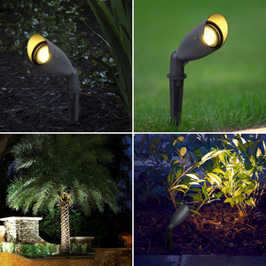 Esterno LED Shoot Tree Light impermeabile paesaggio faretto giardino prato Villa IP65 in ottone corpo applicazione magazzino - Product Image 2