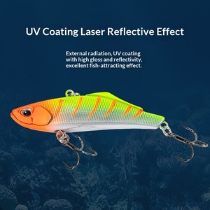 Nuevo Estilo Señuelo VIB <span class=keywords><strong>de</strong></span> ABS <span class=keywords><strong>de</strong></span> Largo Alcance 70mm/155g para Pesca en el Mar, Cebo Biónico para <span class=keywords><strong>Peces</strong></span> <span class=keywords><strong>de</strong></span> Agua Salada (Cabeza <span class=keywords><strong>de</strong></span> Serpiente) en Stock al por Mayor - Product Image 3