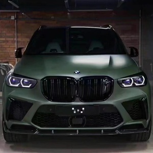 Nuevo KSUI para X5M <span class=keywords><strong>F95</strong></span>, Parachoques Delantero Modificado, Mejora de la Barra Inferior, Kit de Carrocería con Labio Delantero de Fibra de Carbono - Product Image 5