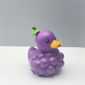 Nuevas Ideas de Productos 2026: Adorno Navideño de Resina Hecho a Mano, Figura de Pato con Frutas, Decoración Moderna para el Hogar, Cosplay, Adorno Caprichoso para Interiores - Product Image 2