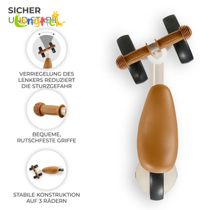 Vélo d'équilibre facile à 3 roues pour les tout-petits de 12 à 24 mois, premier cadeau d'anniversaire, jouet de vélo pour tout-petits - Product Image 4