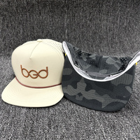 Gorra de Béisbol Unisex con Diseño Deportivo Impermeable, Cierre a Presión, Logotipo Personalizado, Diseño Perforado con Láser, Lona