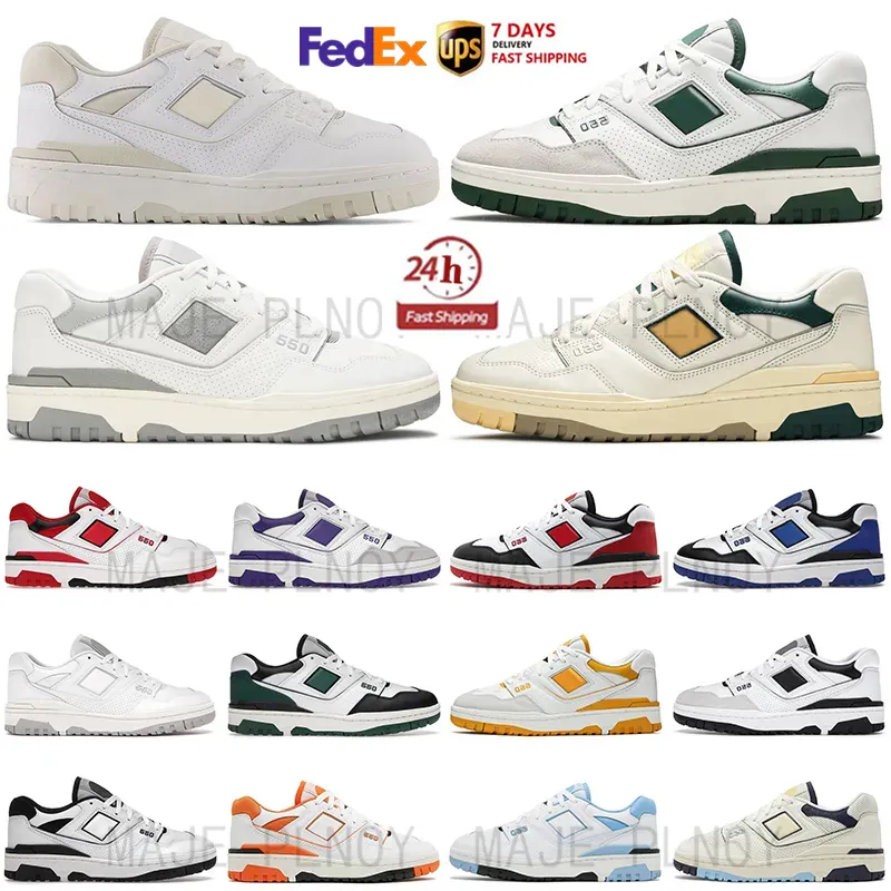 B550 Nhà Thiết Kế Nb Trắng Đen Người Đàn Ông Của Giản Dị Giày Sneakers Runners Giảng Viên Mới 550 Cổ Điển Phụ Nữ Nền Tảng Chạy Giày Cho Nam Giới