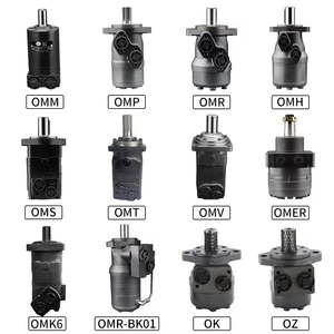 Moteur hydraulique orbital à entraînement hydraulique série OMM OMP OMR OMS OMT BMT BMR, moteur hydraulique gerotor haute vitesse pour machines mobiles - Product Image 2