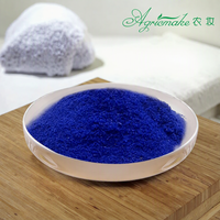 Poudre de Cuivre Peptidique Bleu 99,5% Tripeptide-1 Qualité Alimentaire Extrait Végétal Bouteille Personnalisée Mélange d'Extrait d'Aloe Vera