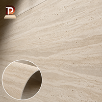 Panneaux muraux en pierre de travertin flexibles pour intérieur moderne, écologiques, pliables, revêtement mural MCM pour façade de villa
