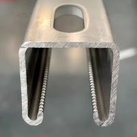 Profilé en C Jingshuo en acier zinc-aluminium-magnésium galvanisé à chaud pour support de montage solaire, poutre photovoltaïque résistante aux charges éoliennes